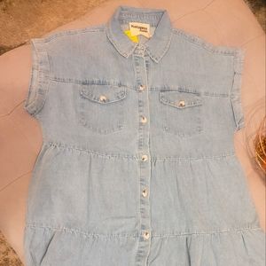 Denim dress